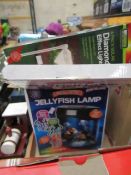 2 X Items being, 1 X Jellyfish Lamp 1 X box of solar lights should be 4 but 1 is missing both