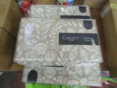 3 X Christy Oxford Pillowcases 50 X 75 CM new in packaging