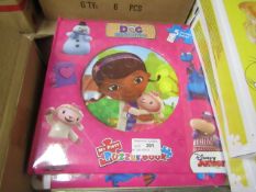 2x Disney Doc McStuffins puzzle books with 5 other puzzles inside , new and in packaging