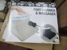 Footwarmer & Massager  new & boxed