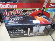 2 Items  being,,1 X Cocktail maker set 1 X Vortex Spin broom both unchecked & boxed