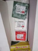 3 x Boxes of Napkins each box contains 30 PKS of 20 red/white/green all new in packaging