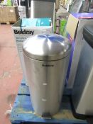 Beldray Chrome 30Ltr Soft close Pedal Bin boxed (no visible signs of damage)