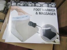 Footwarmer & Massager  new & boxed