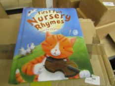 9 First Fun Nursery Rhymes , all new and boxed.