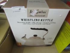 Lexpress Whstling kettle has been used boxed