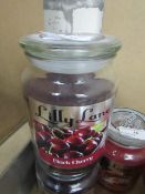 Lilly Lane Candle Black Cherry18 Oz