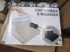 Footwarmer & Massager  new & boxed