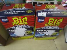 2 X Big Cheese Pest Repellent, both unchecked & boxed