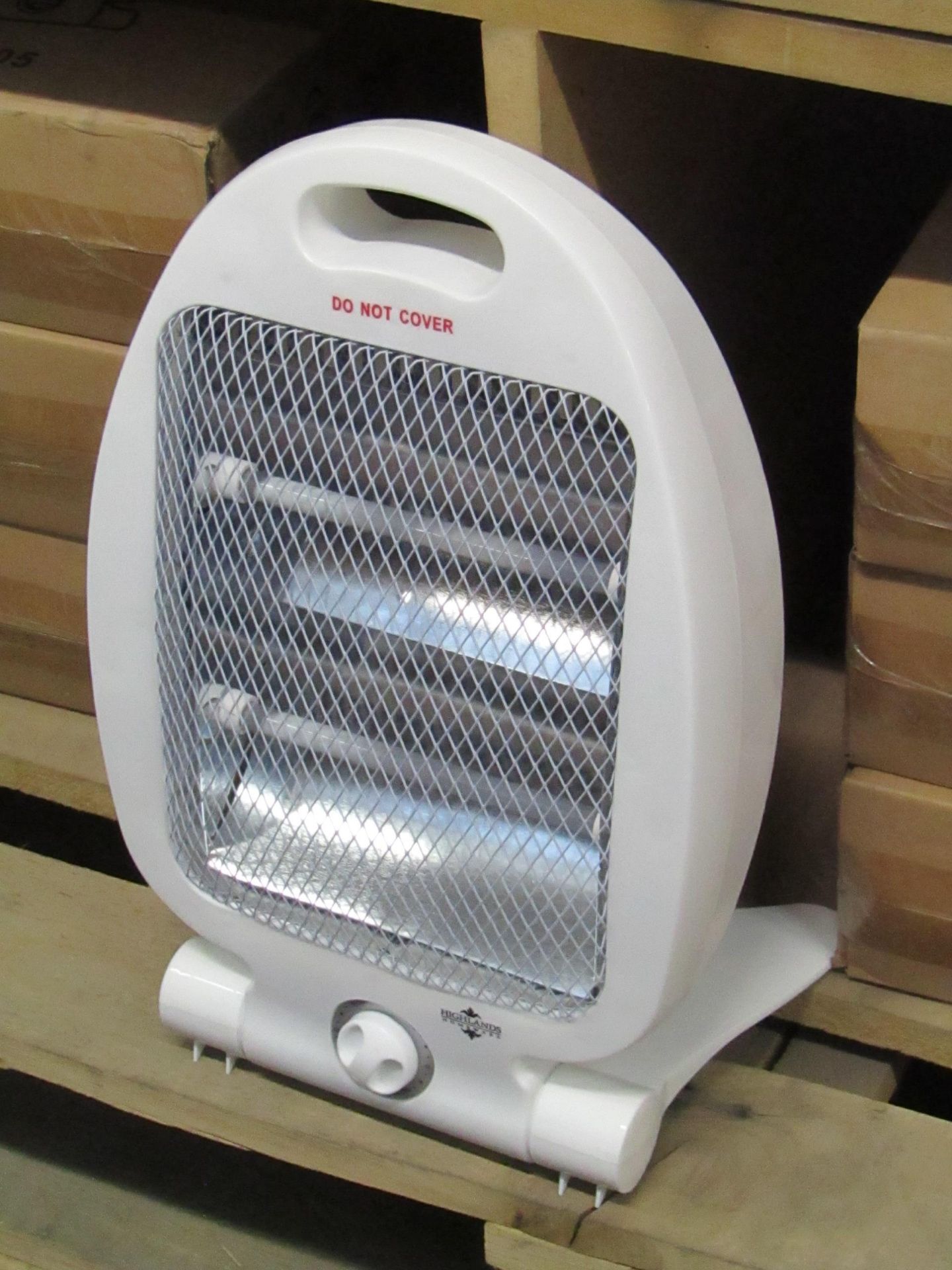 Highlands Homeware mini halogen heater. New & boxed.