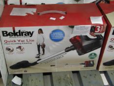 Beldray quick vac lite, tested working and boxed.