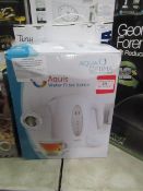 Aqua Optima water filtered kettle, tested working and boxed.