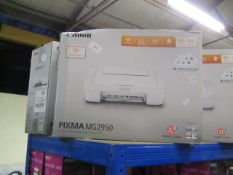 Canon Pixma MG2950 Wi-Fi printer, untested and boxed.