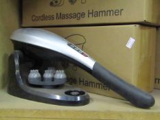 Cordless massage hammer. New & boxed.