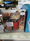 Giles & Posner popcorn maker, tested working and boxed.