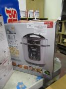 Pressure King Pro 8 in 1 digital pressure cooker, tested working and boxed.