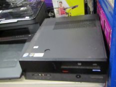 Lenovo Tgink centre Duo core 2 PC, Vendor informs us that this item is working