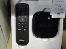 Now TV box , unknown package, untested and boxed , see picture for colour .