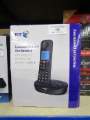 BT Essential phone Y one handset with easy call blocking and answer machine. Unchecked & boxed.