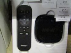 Now TV box , unknown package, untested and boxed , see picture for colour .