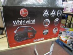 Hoover Whirlwind vacuum cleaner, tested working and in used condition and boxed.