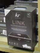 Kitsound Multi-room audio adaptor. Unchecked & boxed.