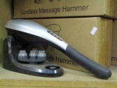 Cordless massage hammer. New & boxed.