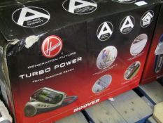 Hoover Turbo Power vacuum cleaner, tested working and boxed.