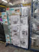 Pallet of approx 55x various electrical items. All items are RAW returns and have not been checked