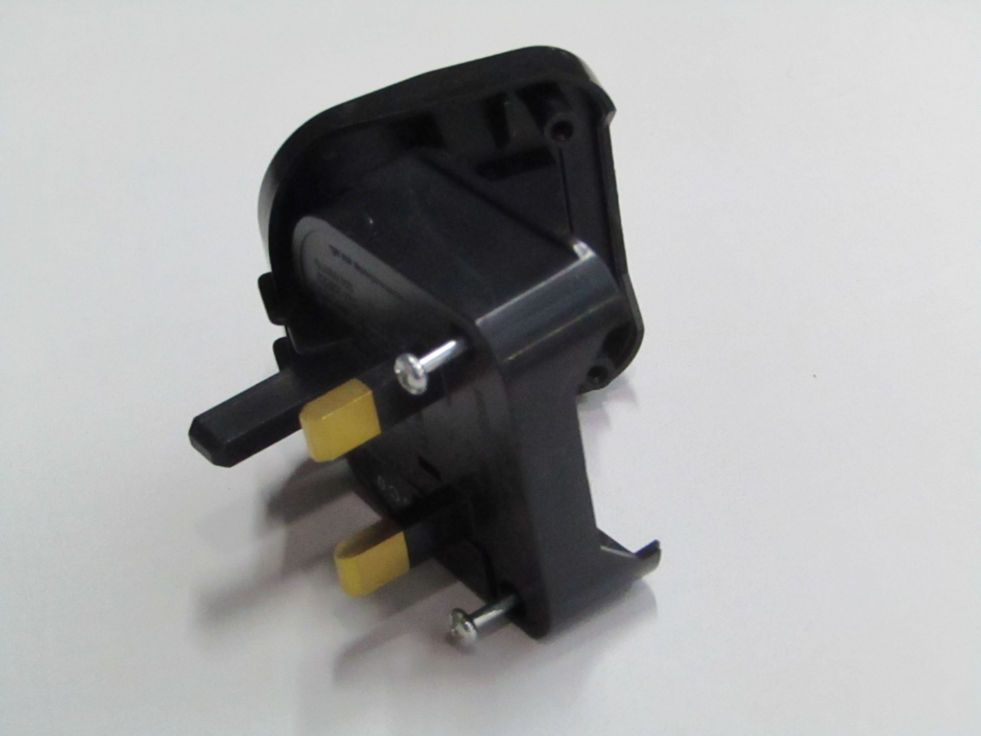 9x Euro to UK plug adaptors. All new. - Image 2 of 2