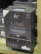 Kitsound Multi-room audio adaptor. Unchecked & boxed.