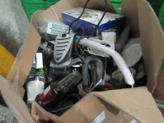 Pallet of Approx 60 Various Raw Customer returned Household Electrical and non Electrical items, all