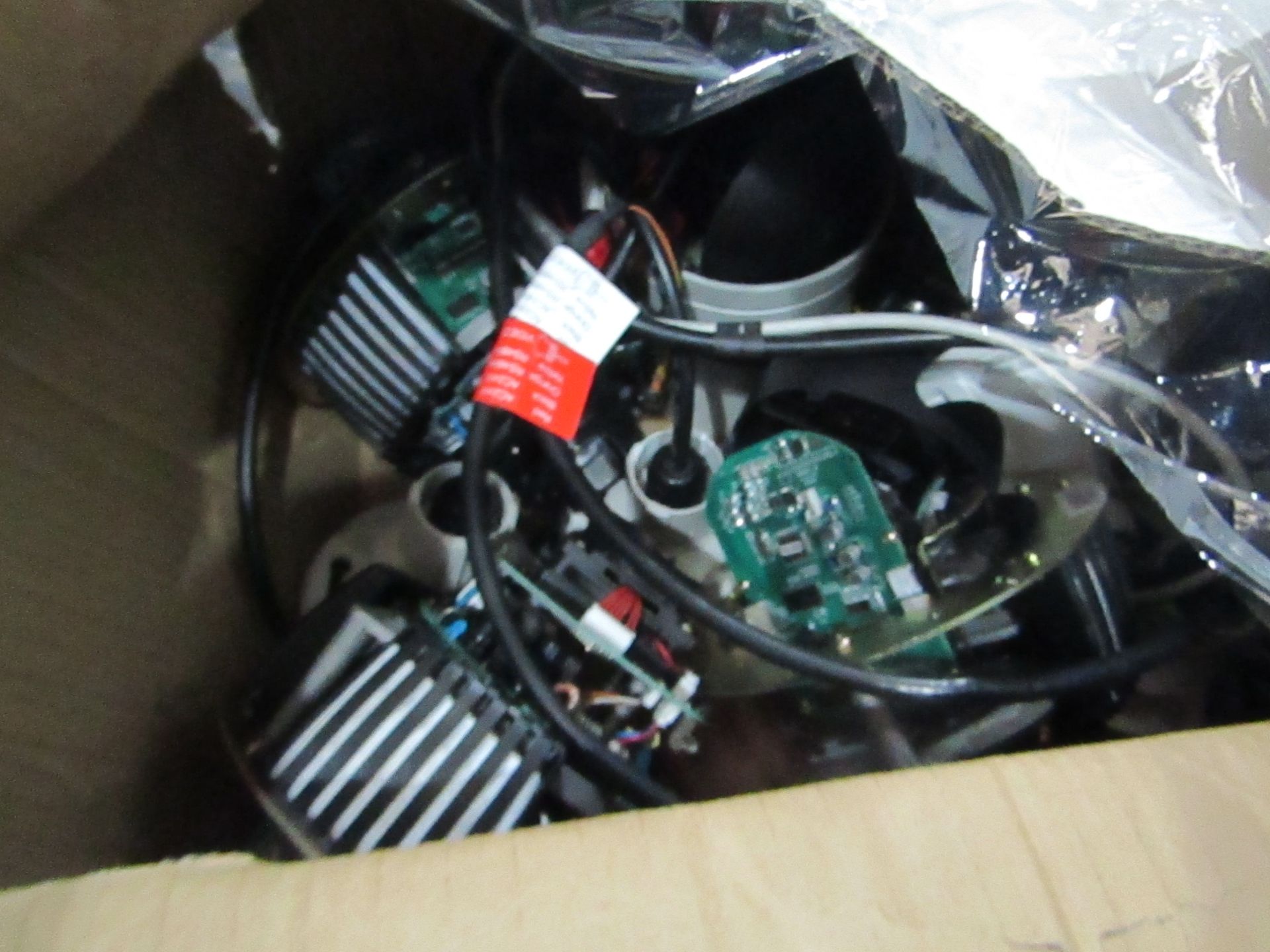 Pallet of CCTV Parts including Camera Housings, DVR's, PTZ Frames (minus the actual camera) and More - Image 2 of 5