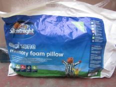 Silentnight Cool Zone Memory Foam Pillow, brand new and packaged. RRP £19.99