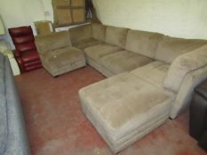 M-Star 6 piece sectional sofa, RRP Circa £1000