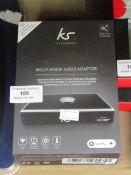 Kitsound multi-room audio adaptor, untested and boxed.
