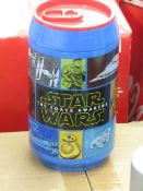 Pack of 4 Star Wars TFA can shaped cups. Unchecked & boxed.