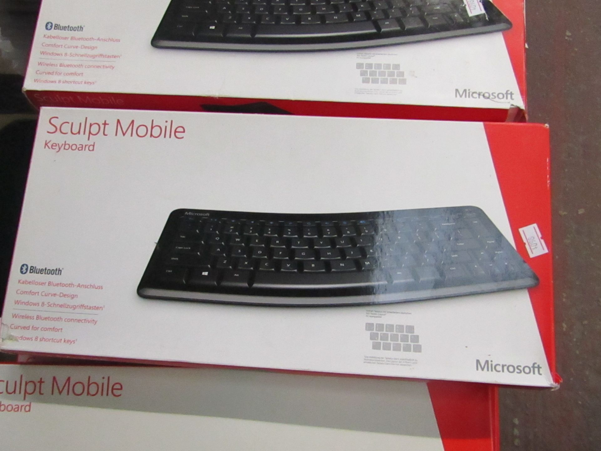 5x Microsoft Sculpt Mobile keyboard, Bluetooth, all new and boxed.