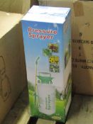 8L Pressure sprayer, new and boxed.