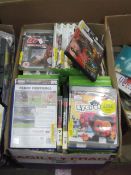 approx 120 various xbox360 and ps3 games.