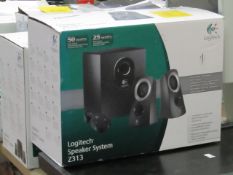 Logitech speaker system Z313. Unchecked & boxed.