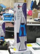 Lava lamp 14.5". Unchecked & boxed.