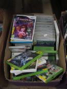120 various items being Wii games, xbox 360 games , ps3 games and DVD's