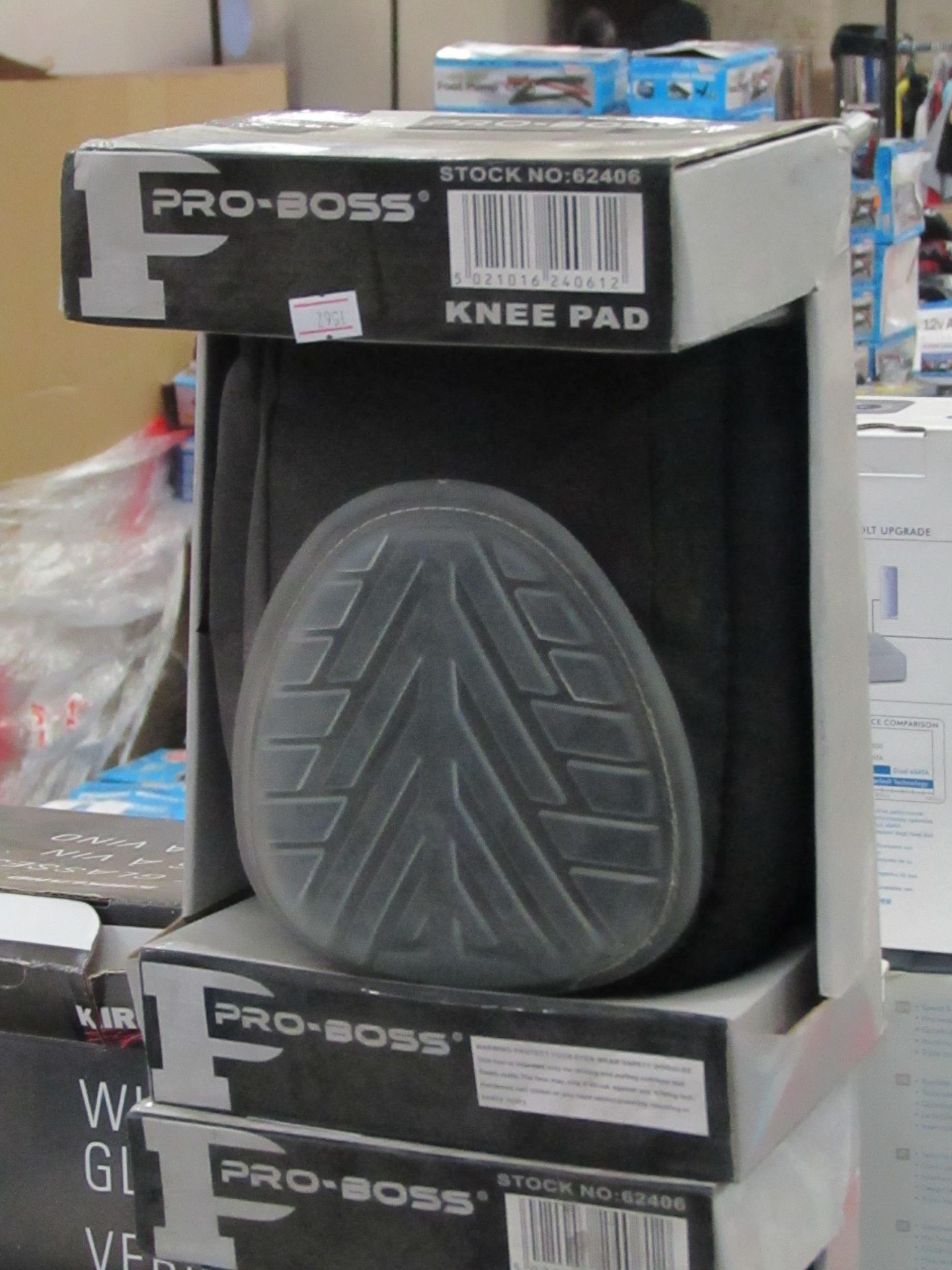 Pro-boss knee pad. Boxed.