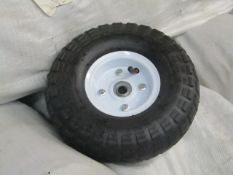 10 x Nylon tube tyres for Heavy duty sack trucks, new and all pumped up.