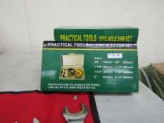 Practical Tools 11 Piece Hole Saw Set new & boxed