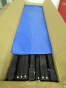 6 m x 3 m pop up gazebo with Blue cover, new and boxed