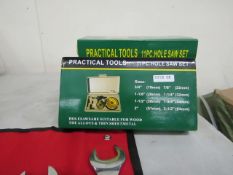 Practical Tools 11 Piece Hole Saw Set new & boxed