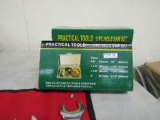 Practical Tools 11 Piece Hole Saw Set new & boxed