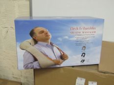 Neck and Shoulder Shiatsu Massager, new and boxed
